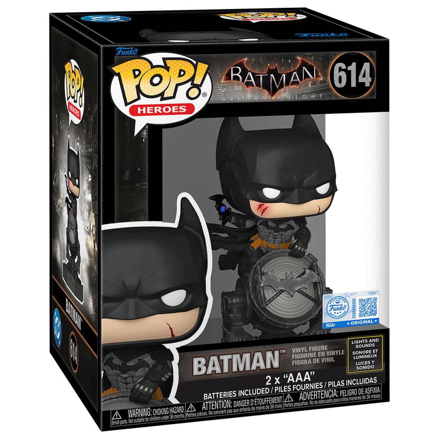 Funko POP figúrka Premium DC Comics Batman Arkham Knight Batman [POŠKODENÉ BALENIE] produktová fotografia