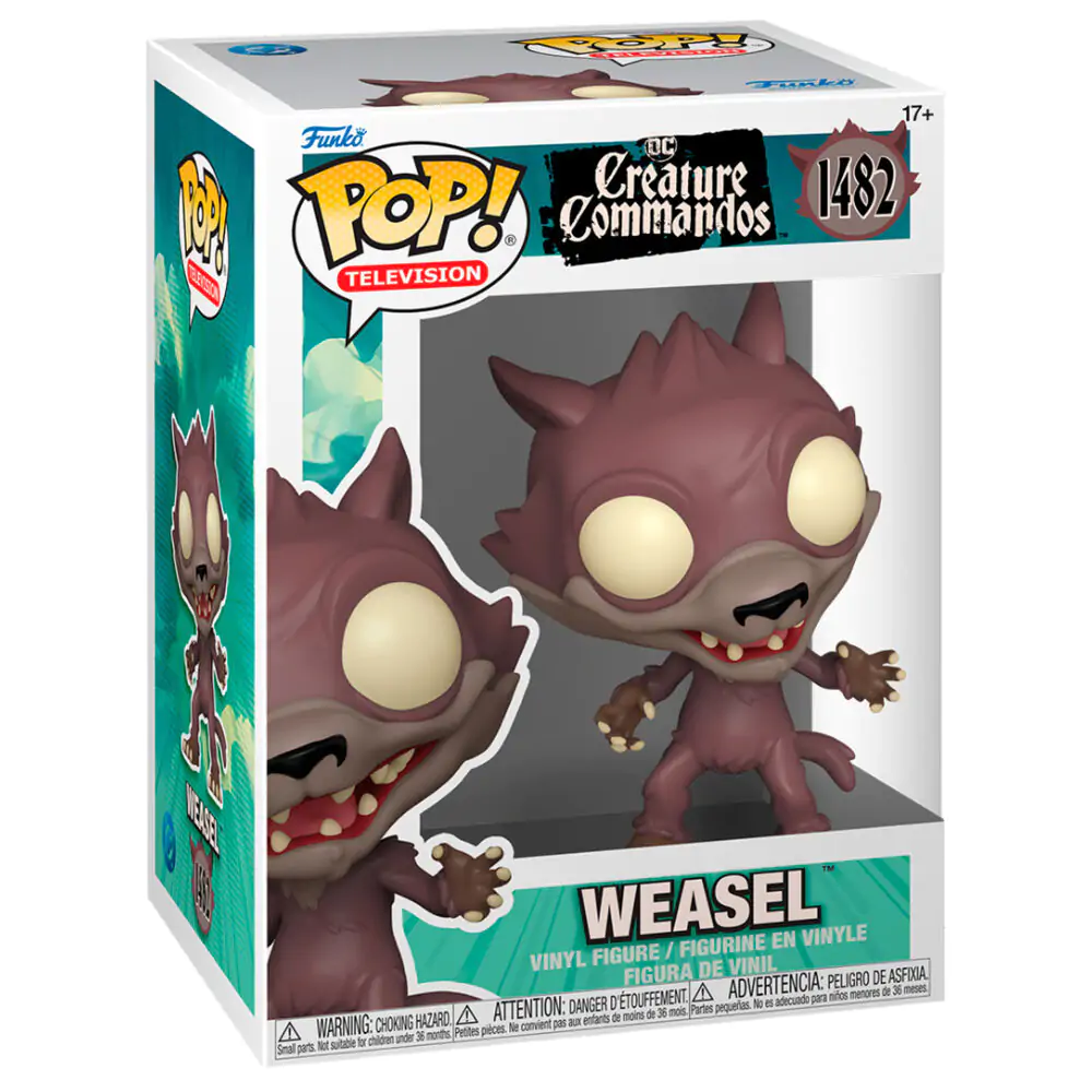 Funko POP figúrka DC Comics Creature Commando Weasel termékfotó