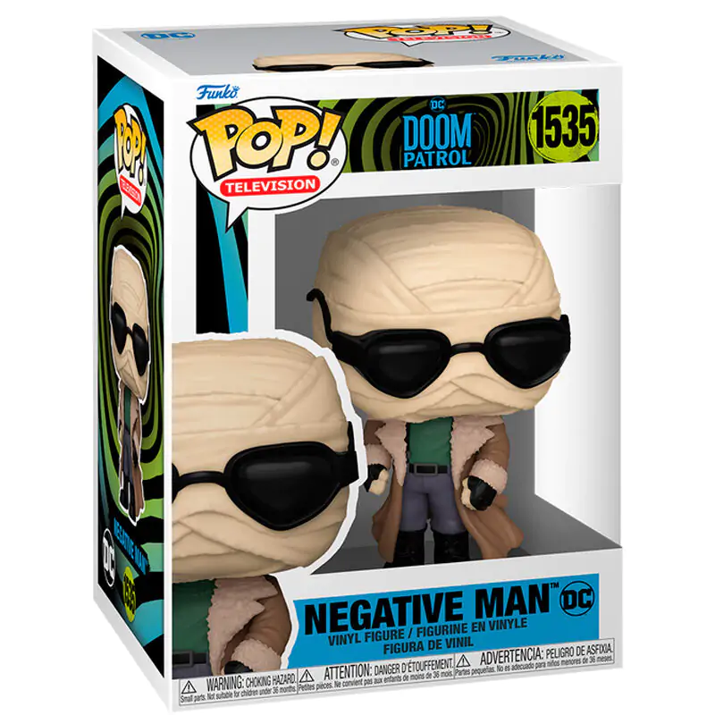 Funko POP figúrka DC Comics Doom Patrol Negative Man termékfotó