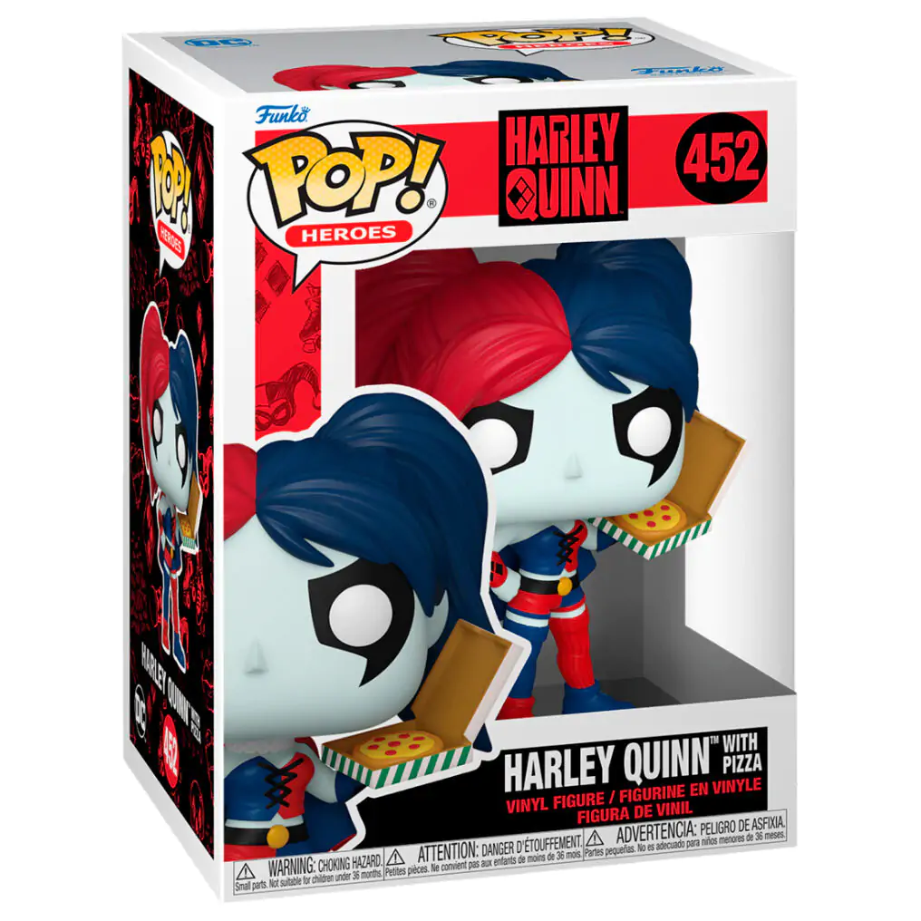 POP figúrka DC Comics Harley Quinn s pizzou termékfotó