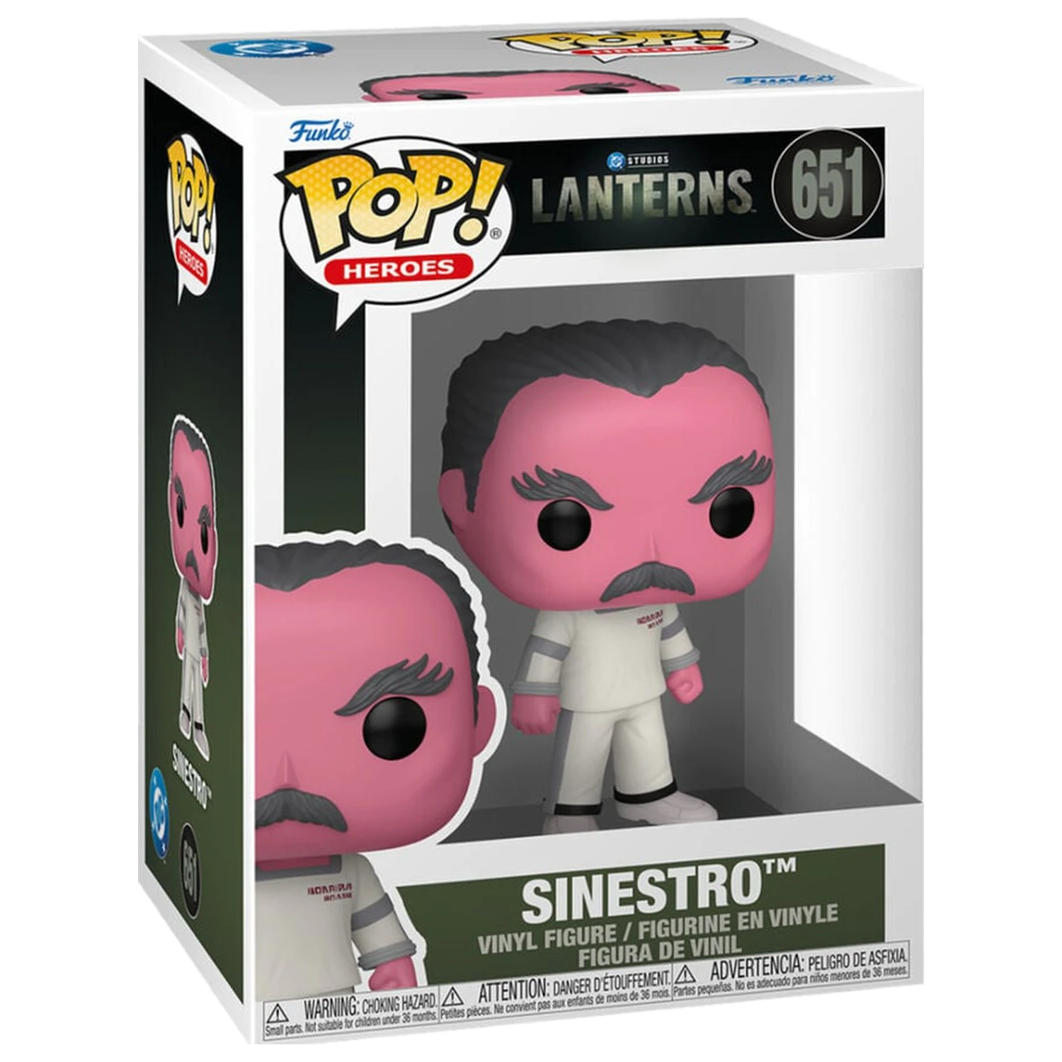 Funko POP figúrka DC Comics Lanterns Sinestro produktová fotografia