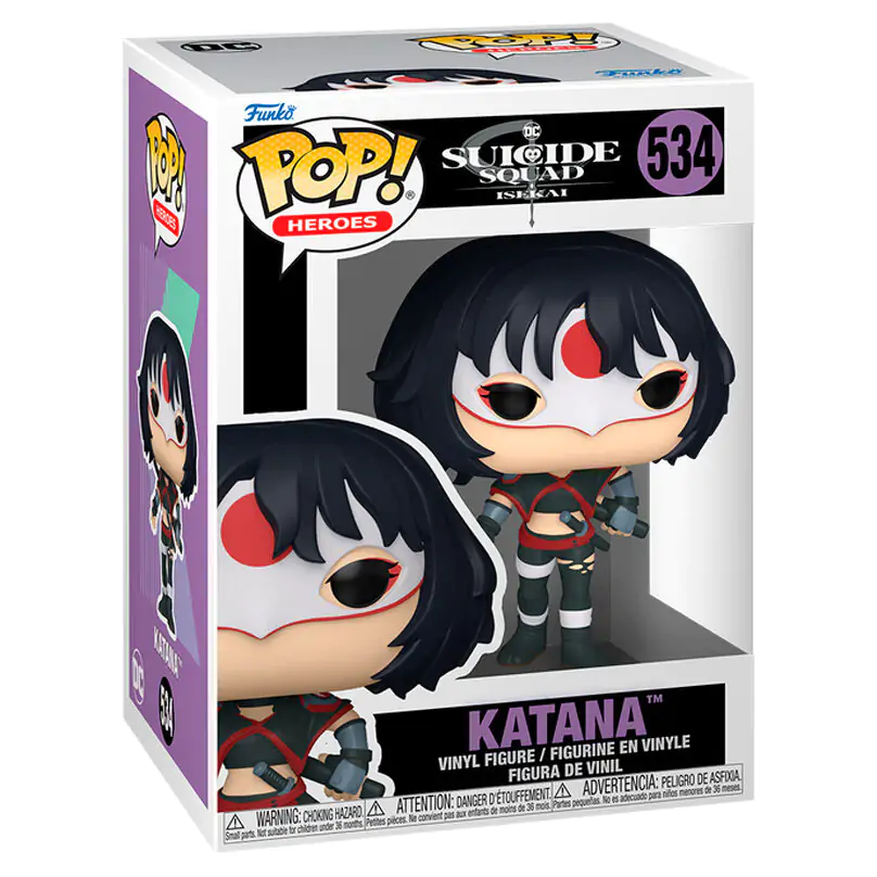 Funko POP figúrka DC Comics Suicide Squad Isekai Katana produktová fotografia