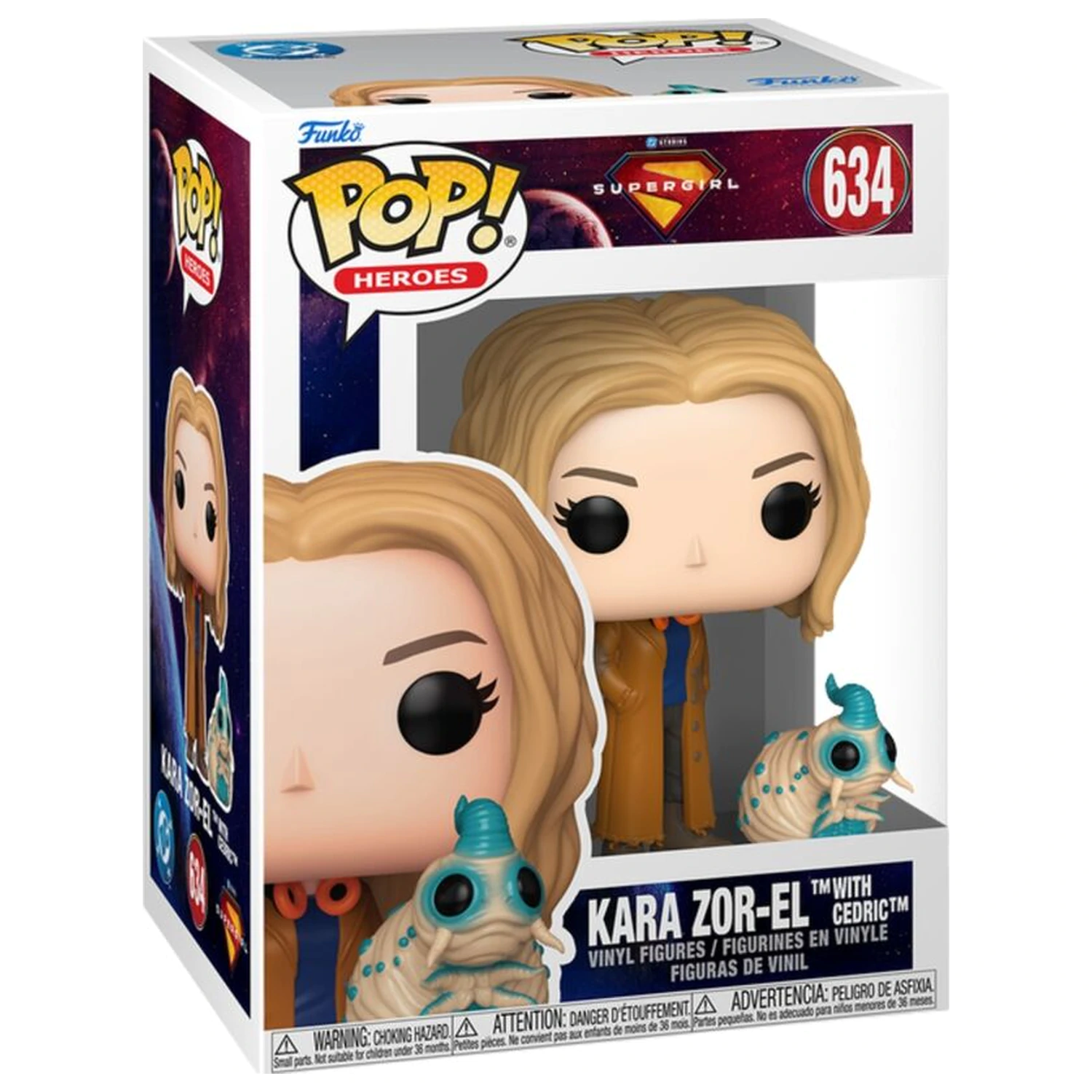 Funko POP figúrka DC Comics Supergirl Kara Zor-El With Cedric produktová fotografia