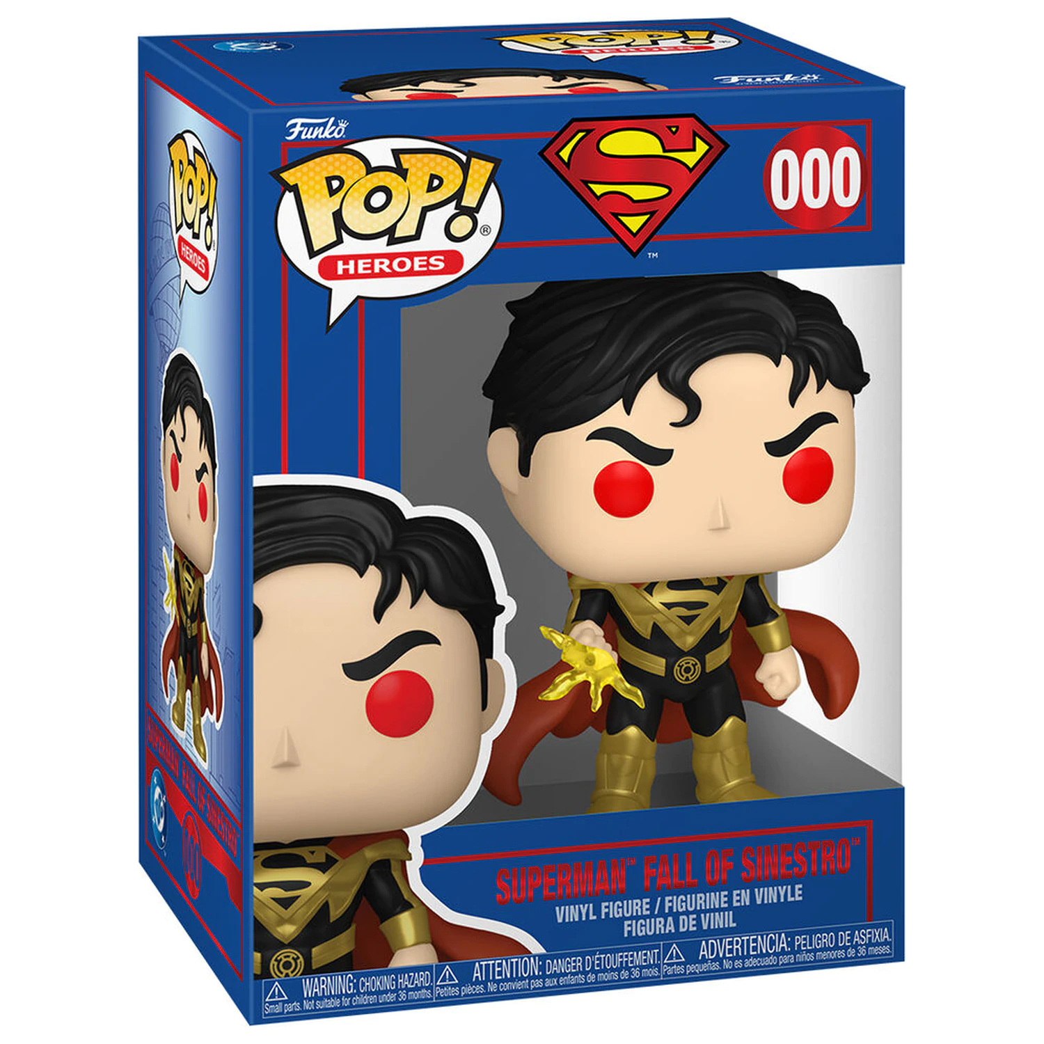 Funko POP figúrka DC Comics Superman Fall of Siniestro produktová fotografia