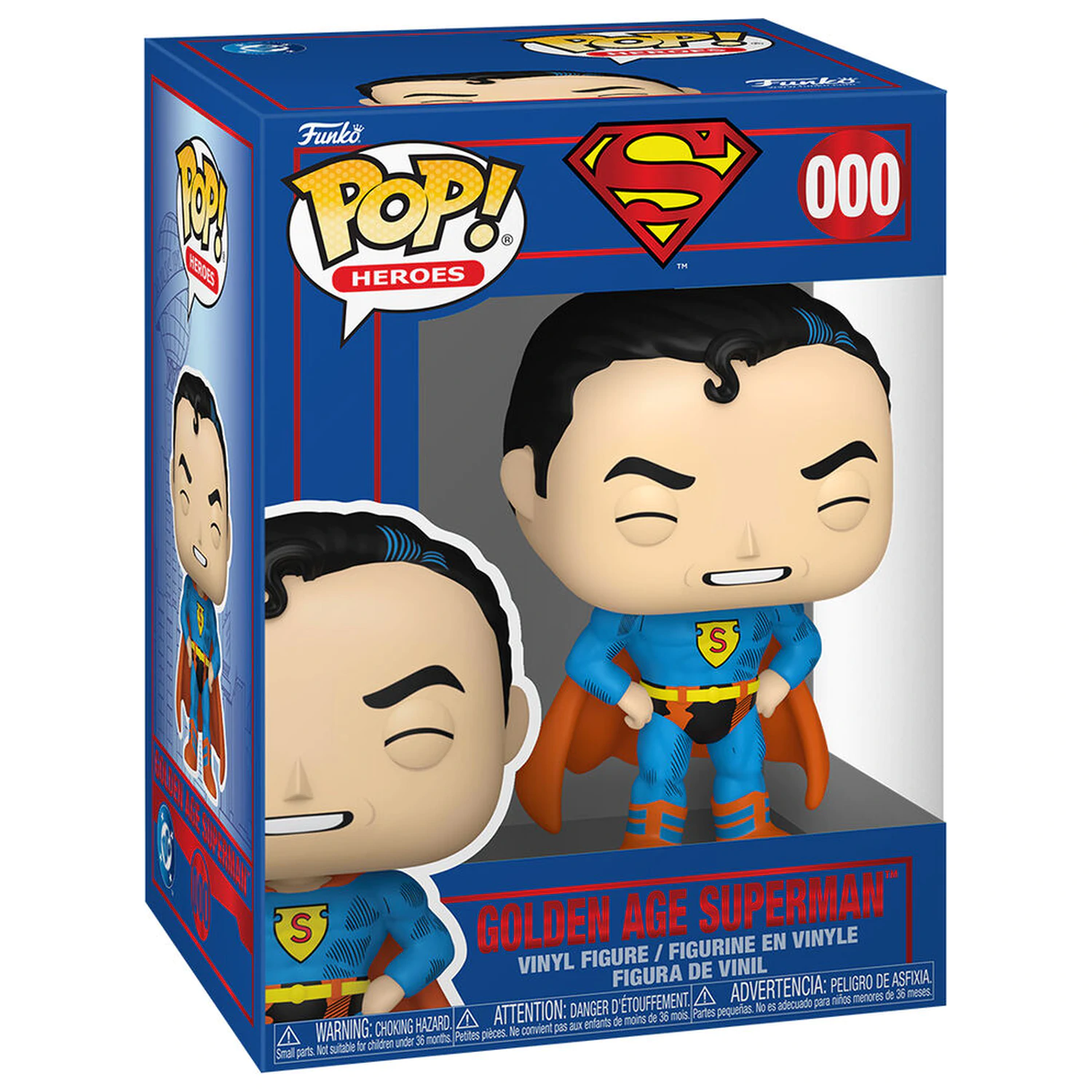 Funko POP figúrka DC Comics Superman Golden Age Superman produktová fotografia