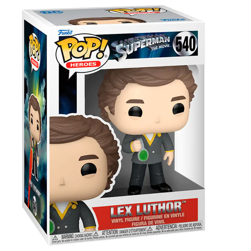 Funko POP figúrka DC Comics Superman the Movie Lex Luthor 1979 produktová fotografia