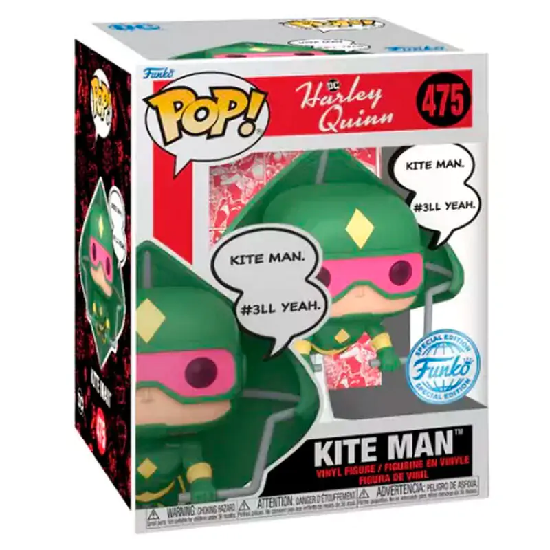 Funko POP Deluxe figurka DC Comics Harley Quinn Kite Man Exclusive termékfotó