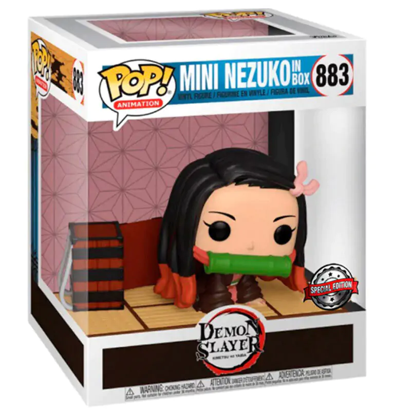 POP figúrka Deluxe Demon Slayer Kimetsu no Yaiba Mini Nezuko Exclusive produktová fotografia