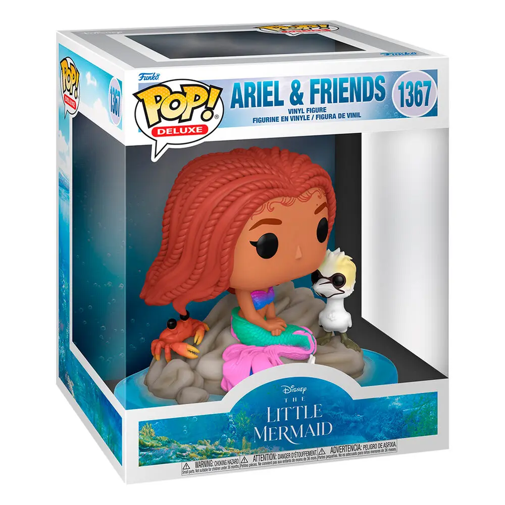 The Little Mermaid POP! Deluxe figúrka Vinyl Ariel & priatelia 9 cm termékfotó