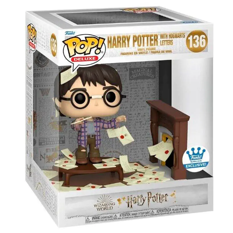 POP figurka Deluxe Harry Potter Naročnícka edícia Harry Potter s listami z Rokfortu Exclusive termékfotó