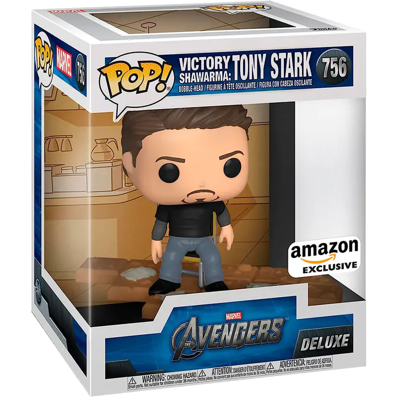 POP figúrka Deluxe Marvel Avengers Tony Stark Exclusive produktová fotografia