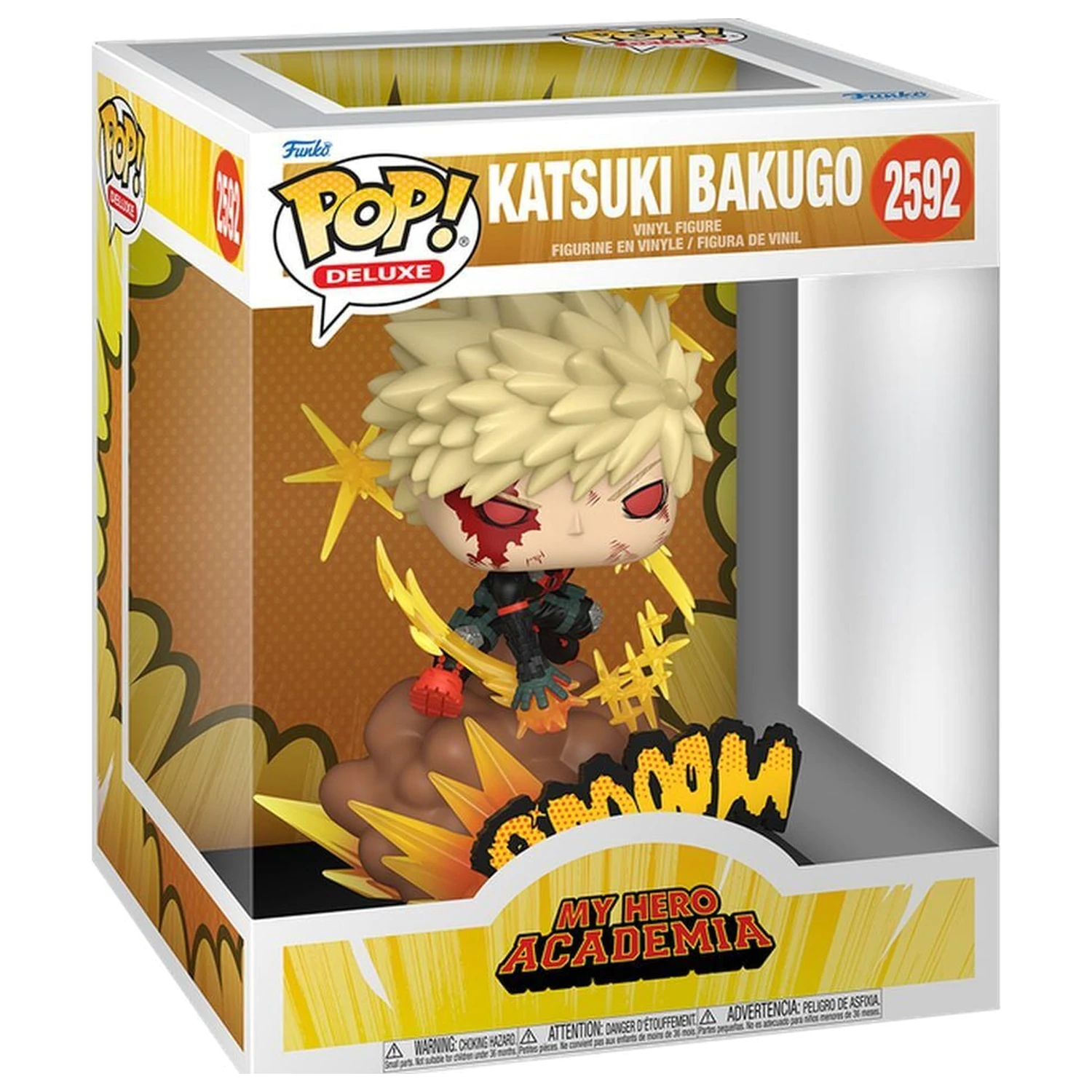 Funko POP figúrka Deluxe My Hero Academia Katsuki Bakugo produktová fotografia