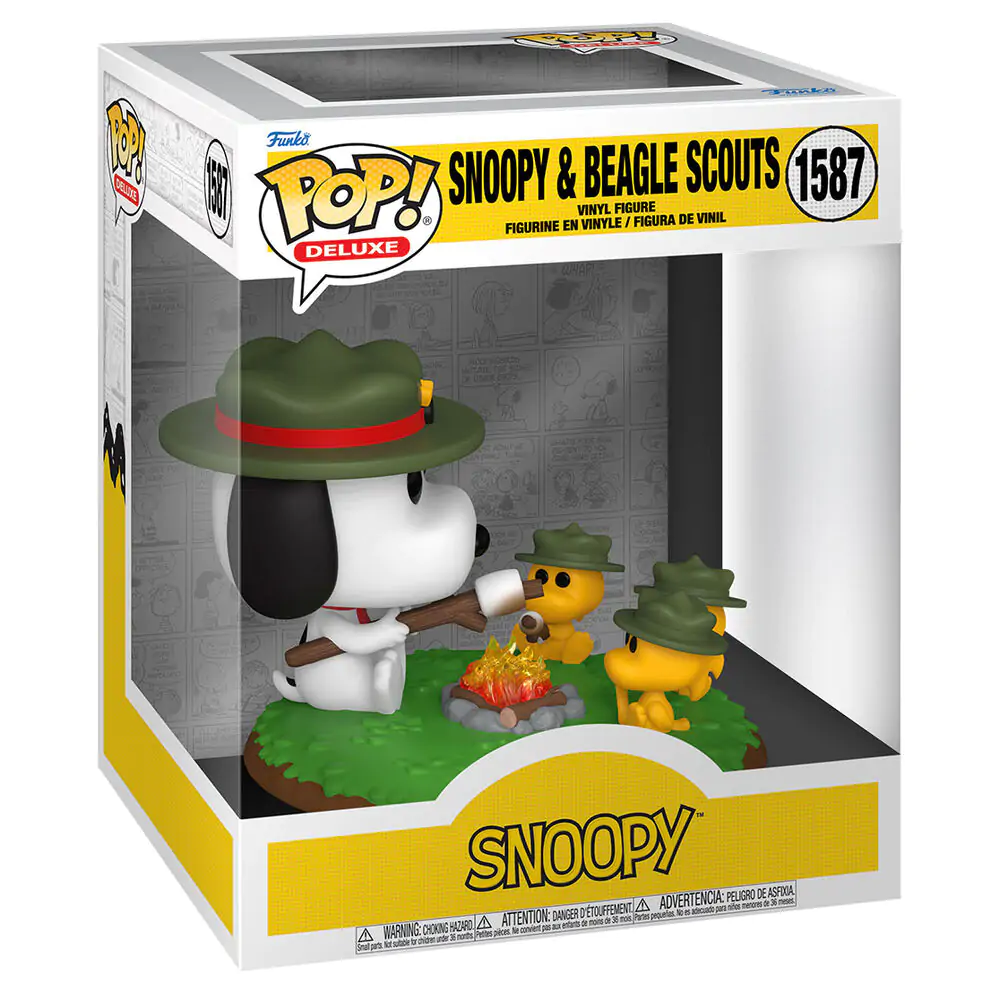 Funko POP figurína Deluxe Peanuts Snoopy & Beable Scouts termékfotó