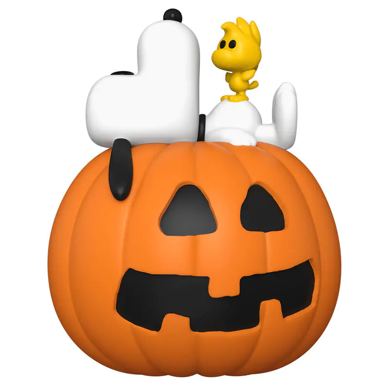 Funko POP figúrka Deluxe Peanuts Snoopy & Woodstock tekvicával termékfotó