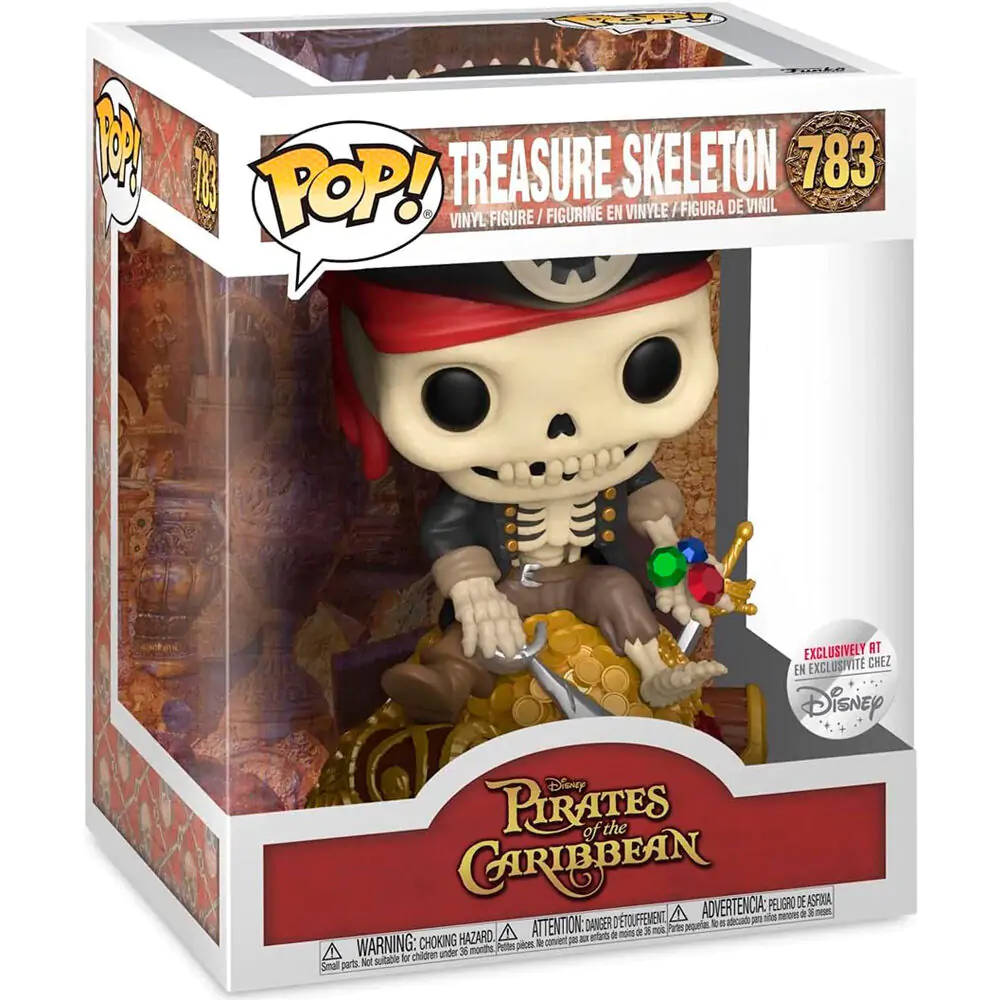 POP figúrka Deluxe Pirates of the Caribbean Treasure Skeleton Exclusive termékfotó