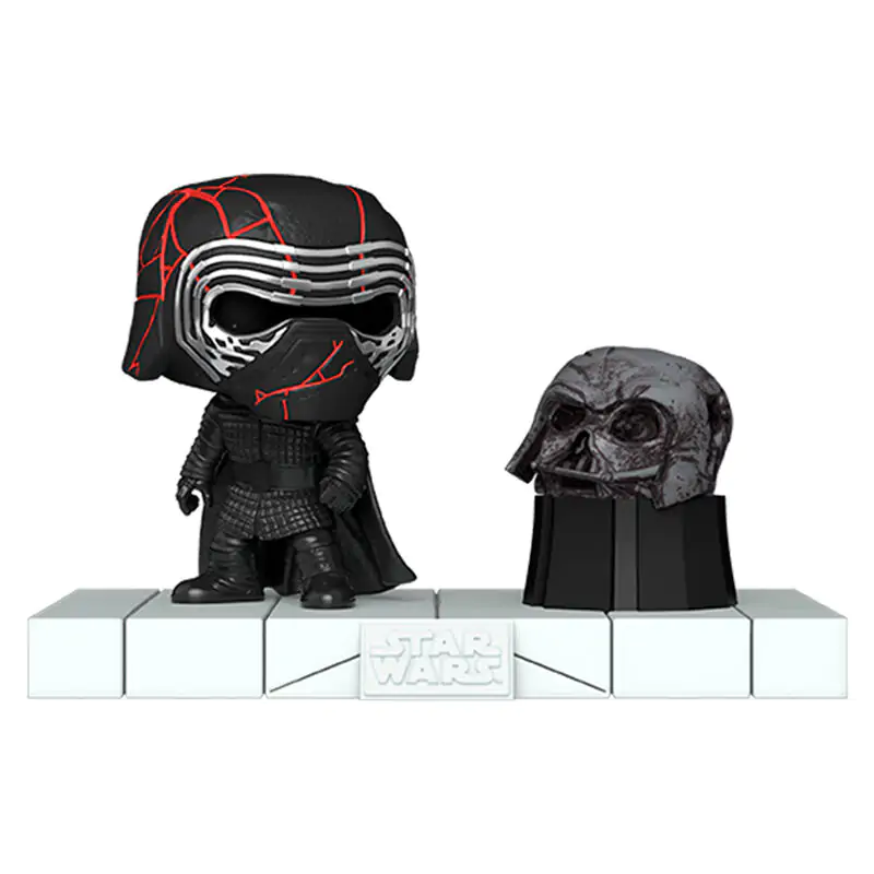 Funko POP figurka Deluxe Star Wars Kylo Rena s helmou Darth Vadera termékfotó