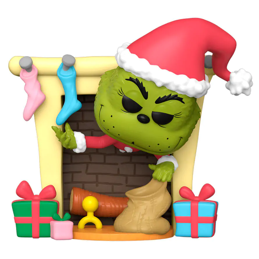 Funko POP figúrka Deluxe The Grinch with Bag termékfotó