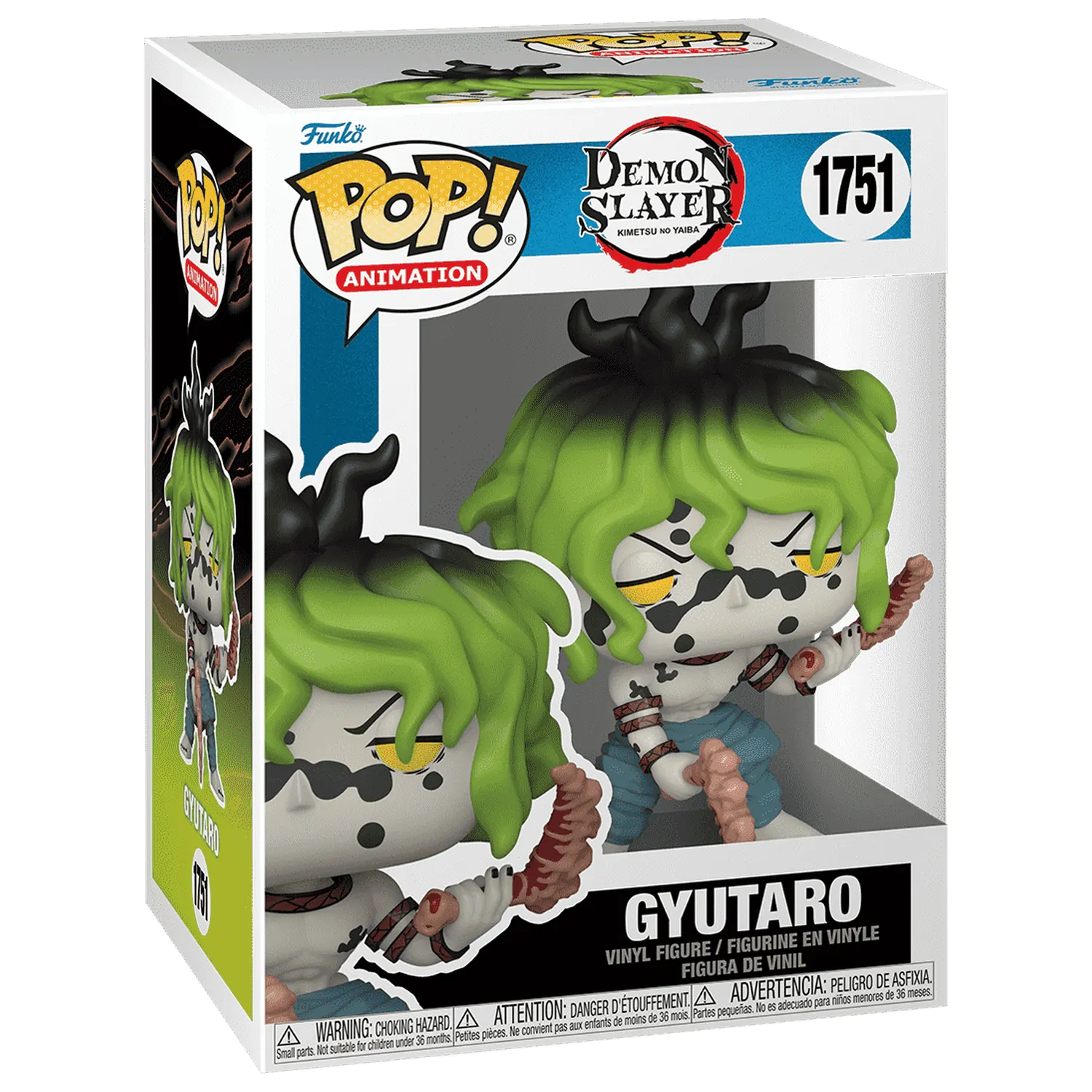 Funko POP figúrka Demon Slayer Kimetsu no Yaiba Gyutaro produktová fotografia