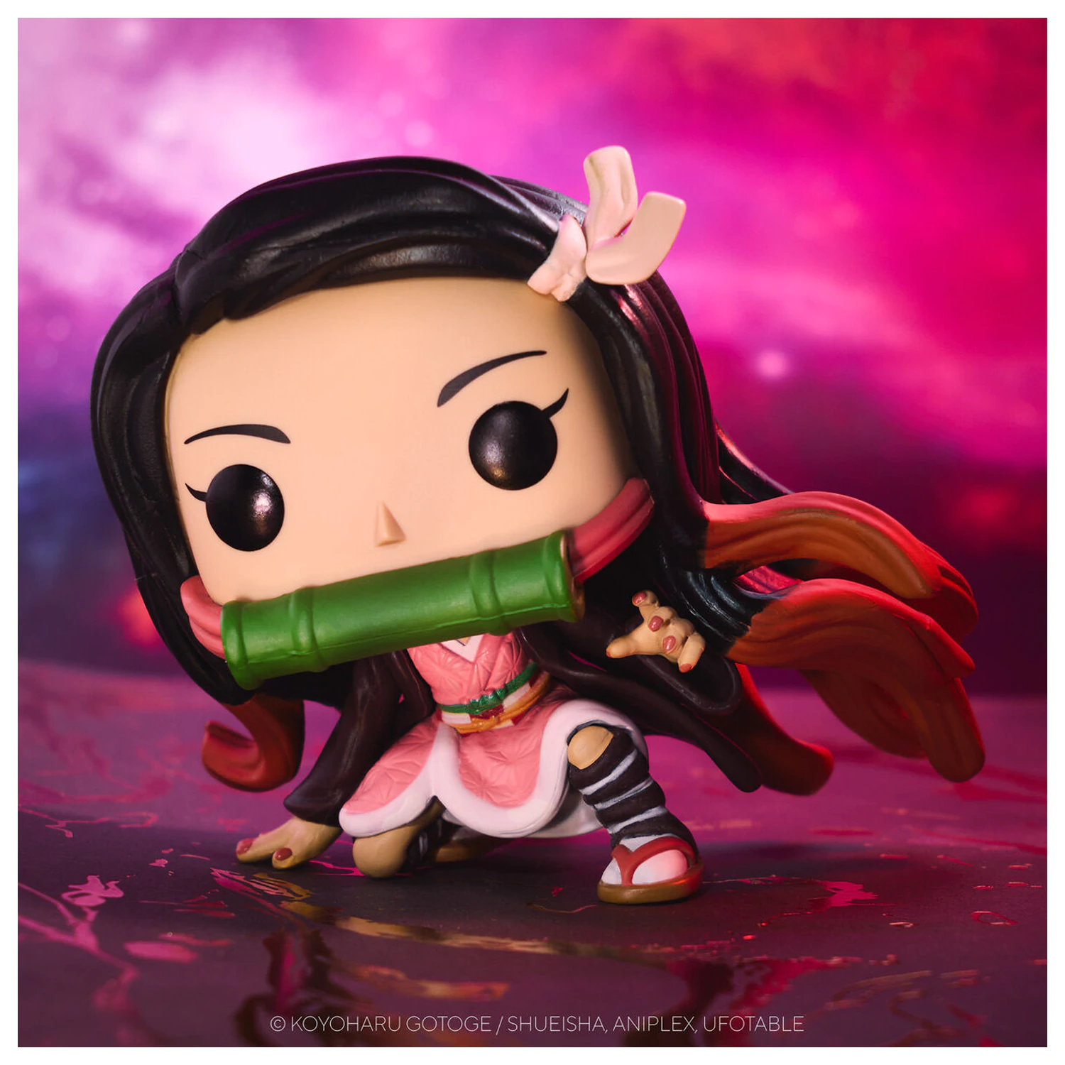 Demon Slayer POP! Animation Vinylová figúrka Nezuko Kamado 9 cm produktová fotografia