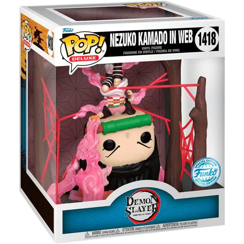 Funko POP figúrka Demon Slayer Kimetsu no Yaiba Nezuko Kamado in Web Exclusive produktová fotografia