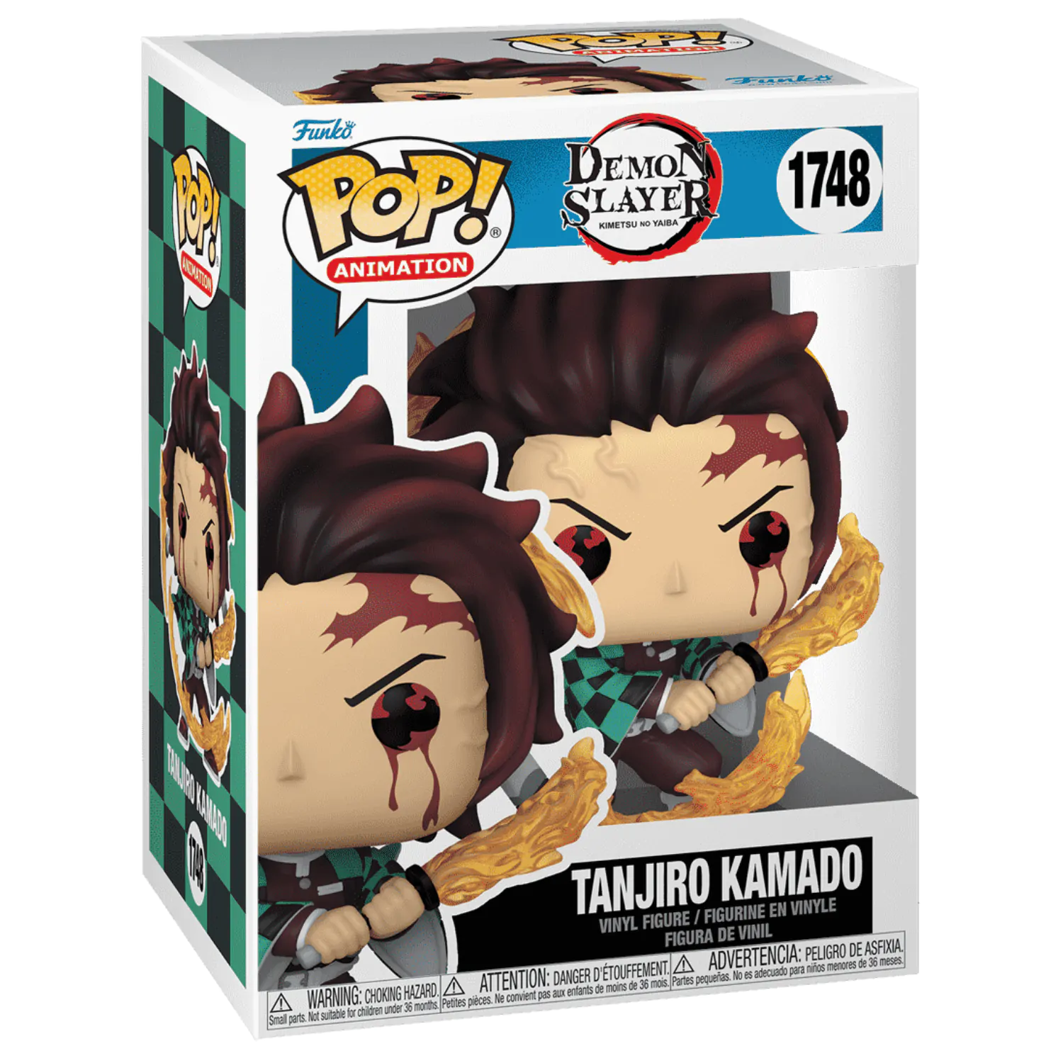 Funko POP figúrka Demon Slayer Kimetsu no Yaiba Tanjiro Kamado produktová fotografia
