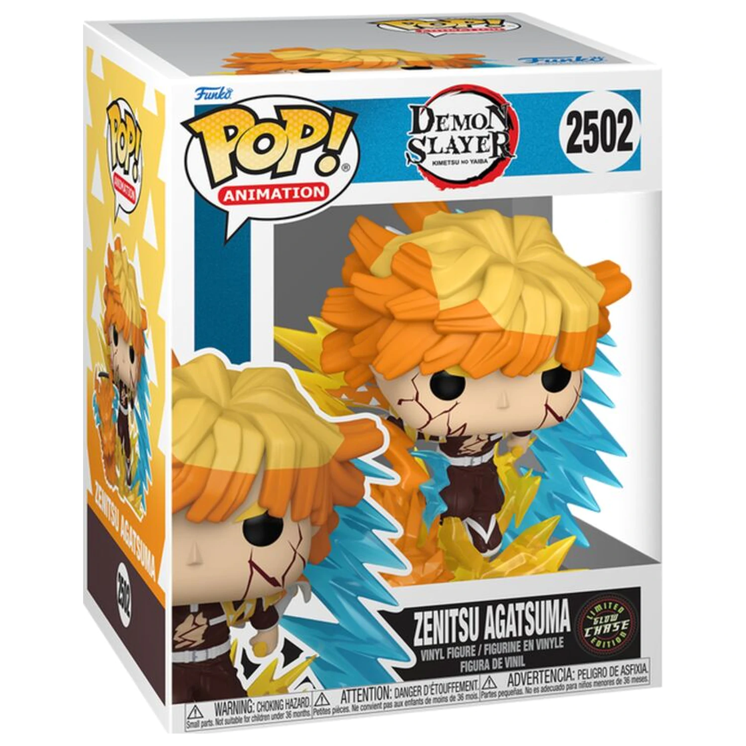 Funko POP figúrka Premium Demon Slayer Zenitsu Agatsuma Glow produktová fotografia