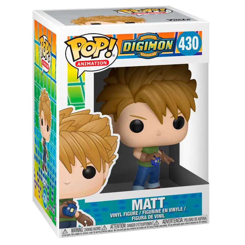 Digimon POP! Animation Vinylová figúrka Matt 9 cm produktová fotografia