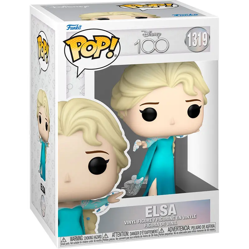 Disney's 100th Anniversary POP! Disney Vinilova figúrka Elsa 9 cm termékfotó