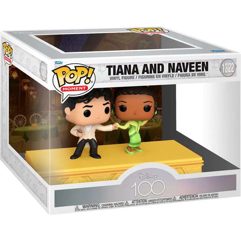 Disney's 100th Anniversary POP Moment! Vinyl Figurky 2-pack Tiana & Naveen 9 cm termékfotó