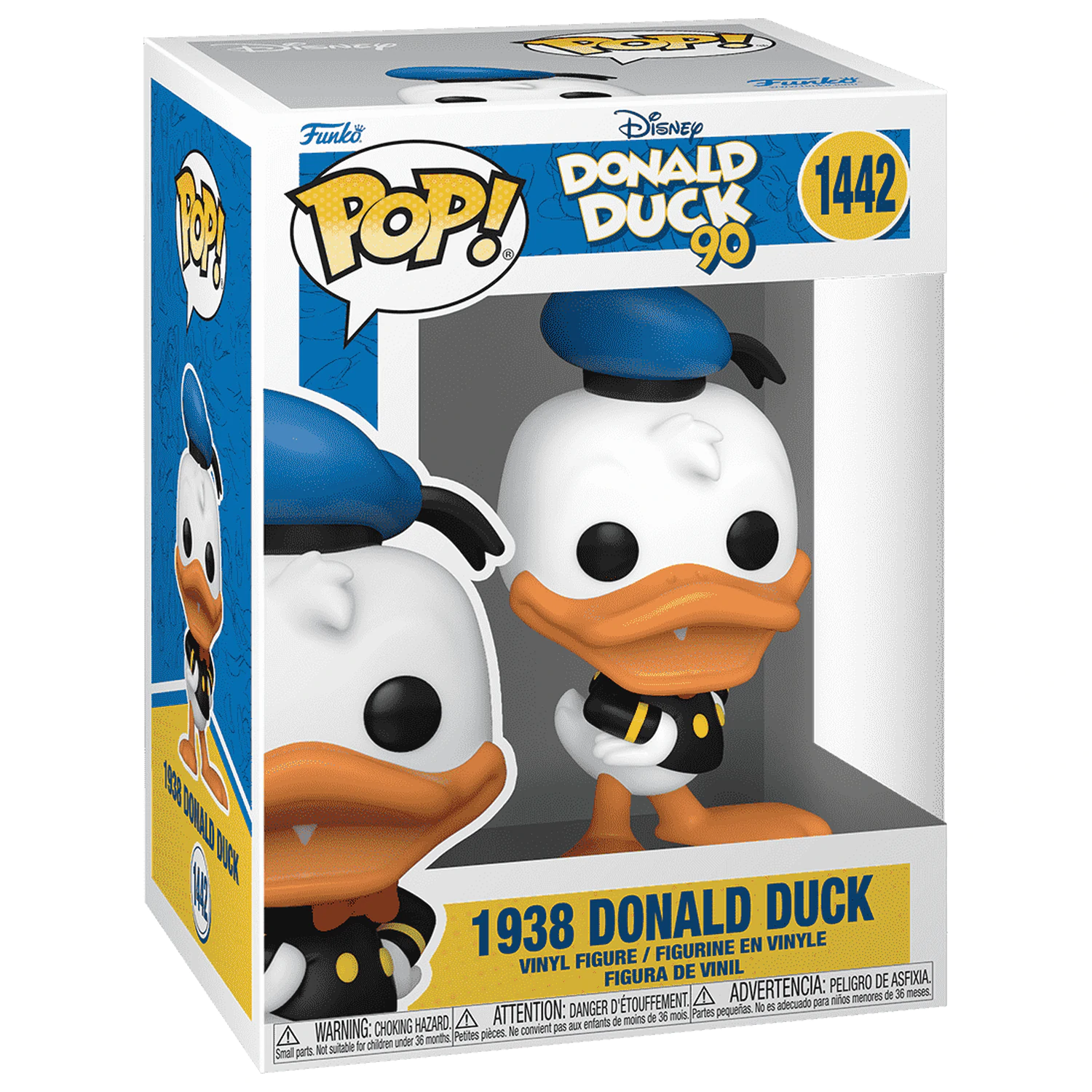 Funko POP figúrka Disney 90th Anniversary Pato Donald 1938 produktová fotografia
