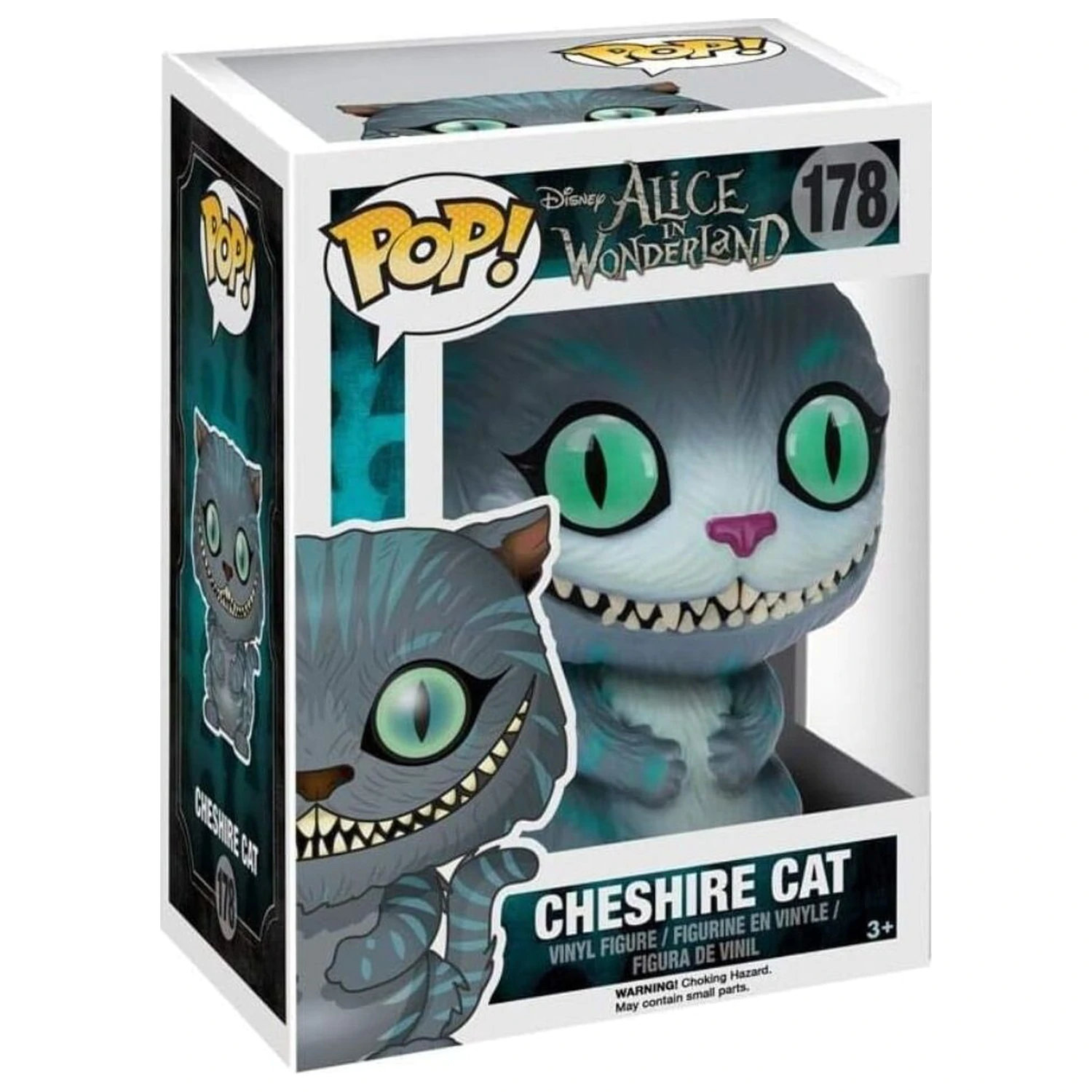 Alice in Wonderland 2010 POP! Disney Vinyl Figúrka Cheshire Cat 9 cm produktová fotografia