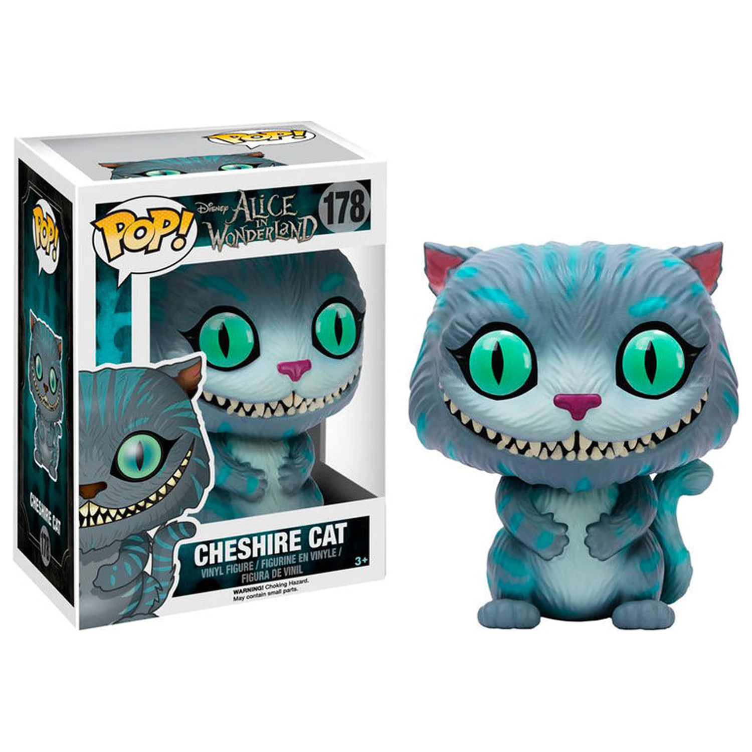 Alice in Wonderland 2010 POP! Disney Vinyl Figúrka Cheshire Cat 9 cm produktová fotografia