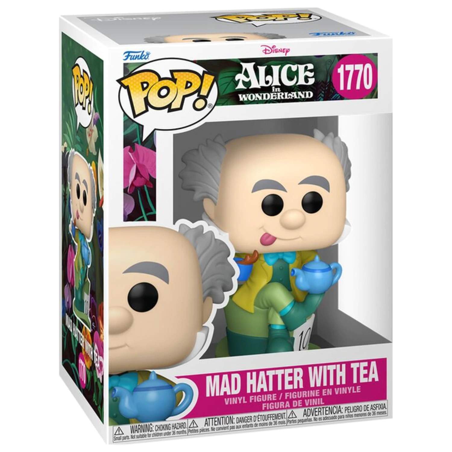 Funko POP figúrka Disney Alice In Wonderland Mad Hatter With Tea produktová fotografia