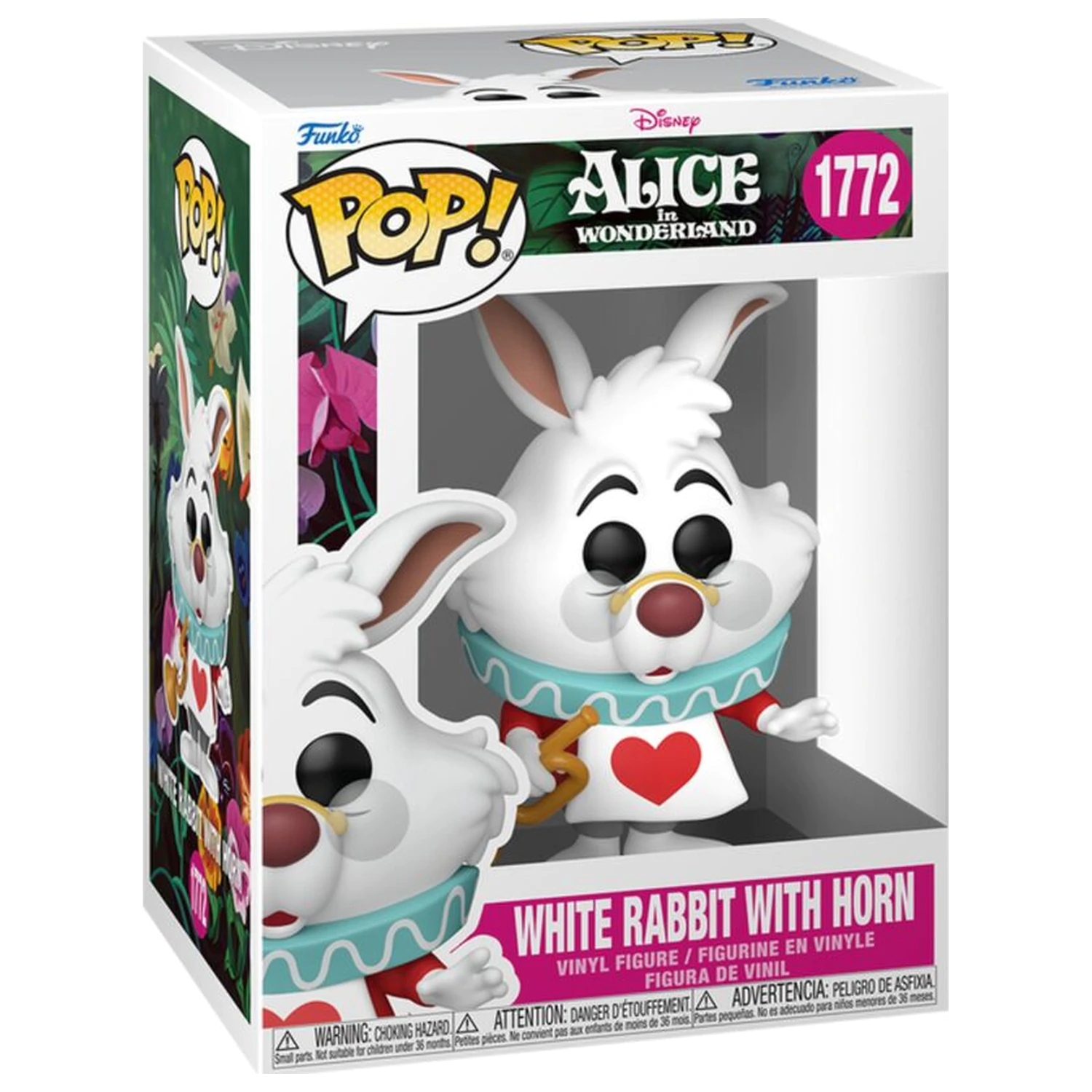 Funko POP figúrka Disney Alice In Wonderland White Rabbit With Horn produktová fotografia
