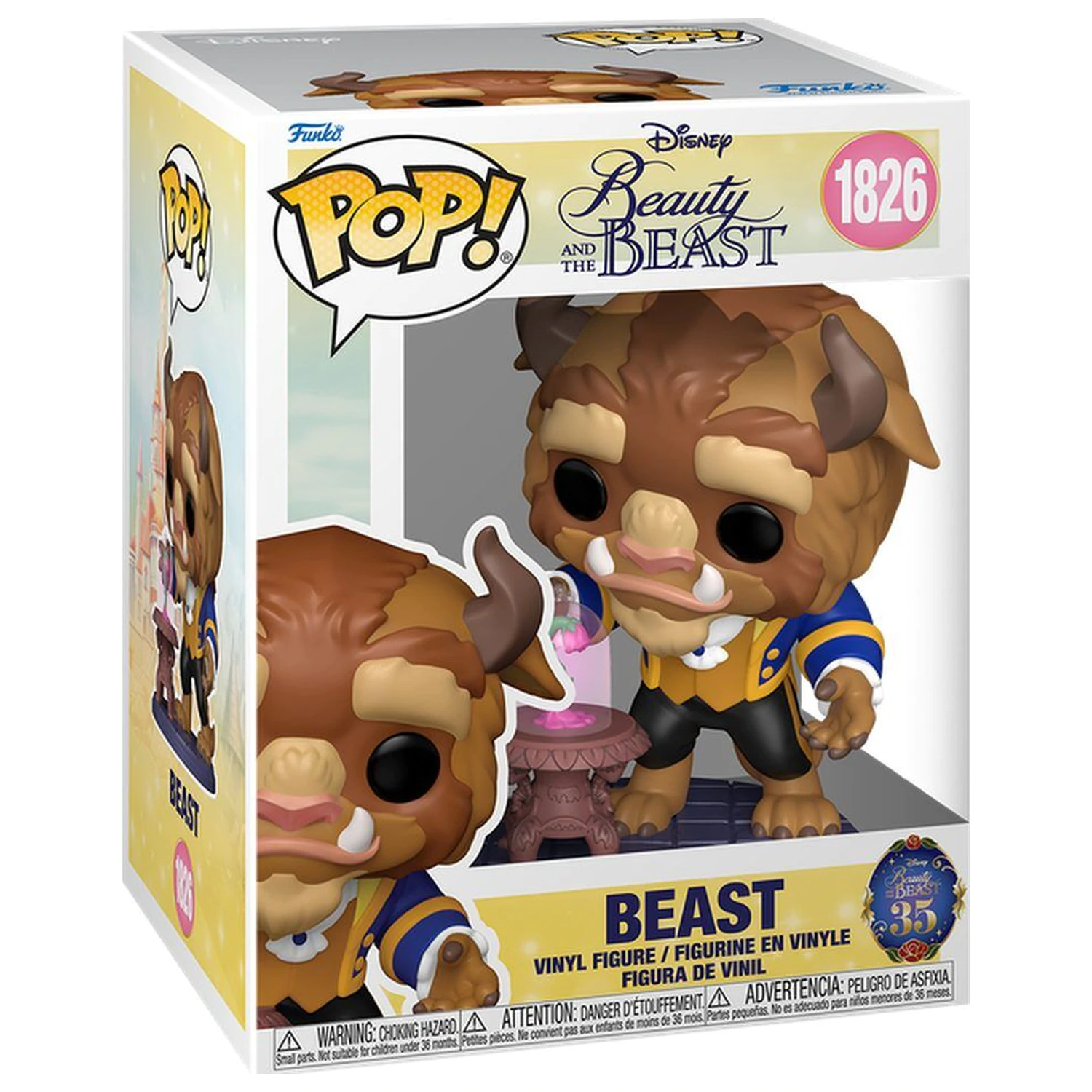 Funko POP figúrka Premium Disney Beauty And The Beast - Beast produktová fotografia