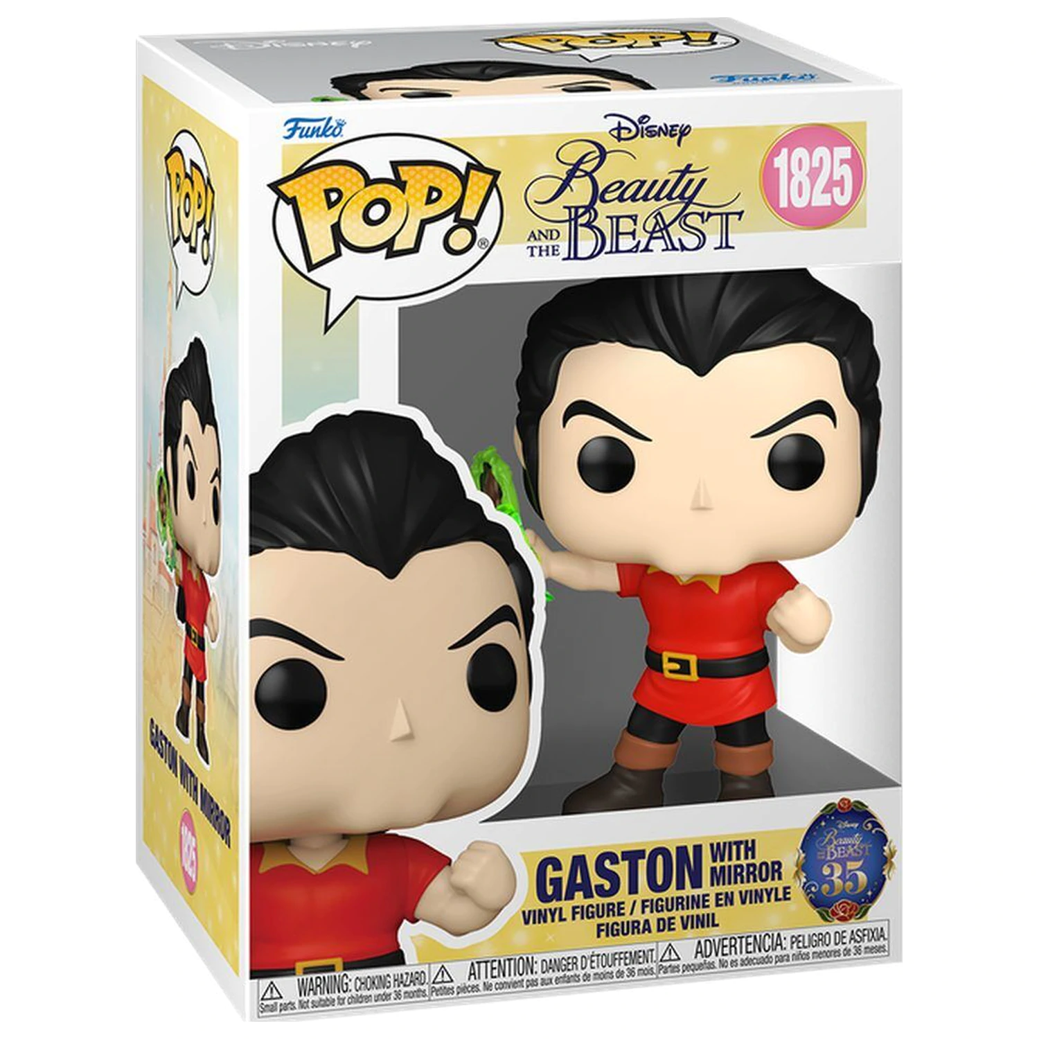 Funko POP figúrka Disney Beauty And The Beast Gaston with Mirror produktová fotografia