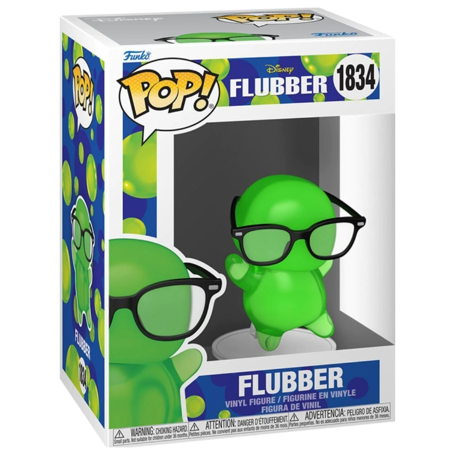 Funko POP figúrka Disney Flubber - Flubber s okuliarmi priesvitný produktová fotografia