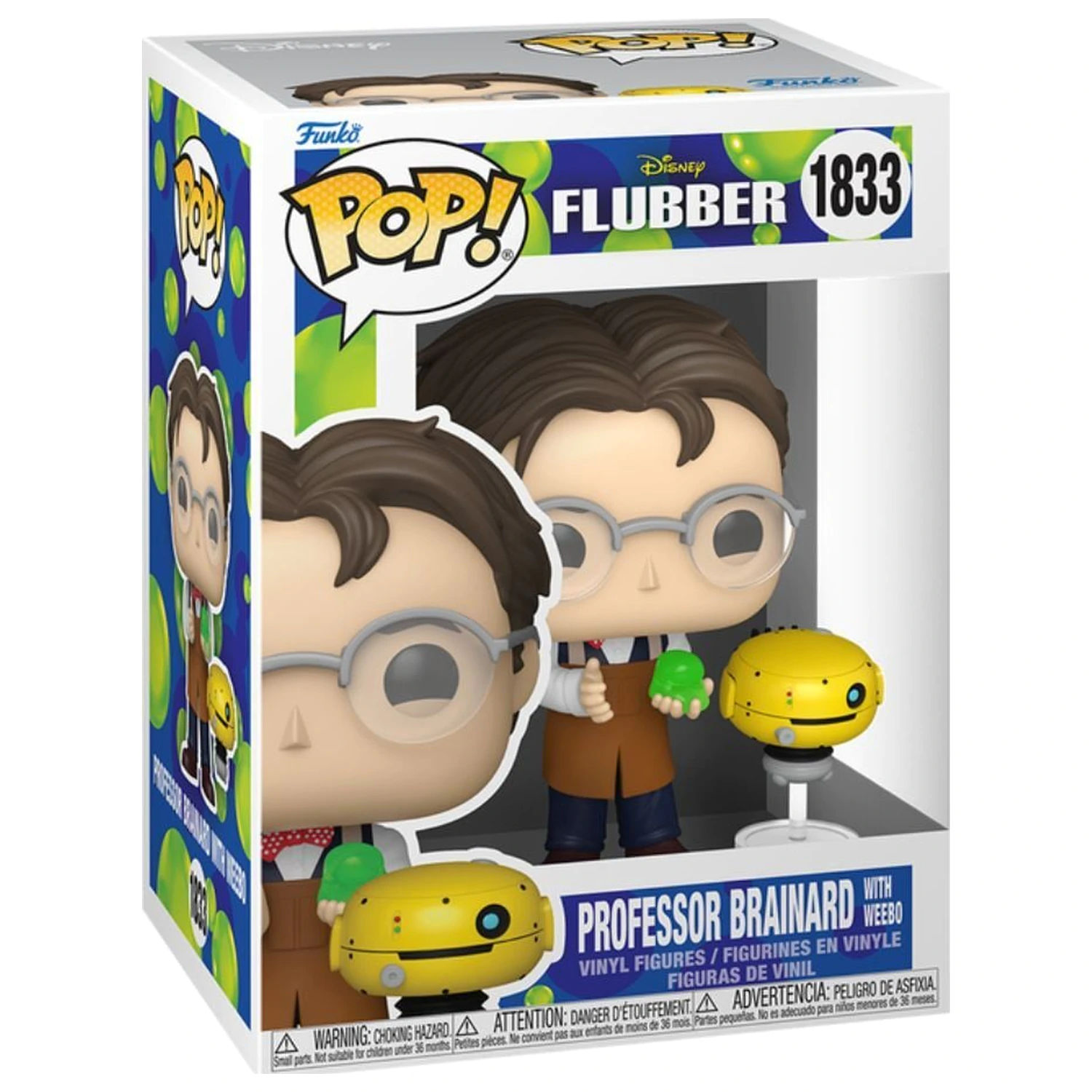 Funko POP figúrka Disney Flubber Professor Brainard s Weebo produktová fotografia