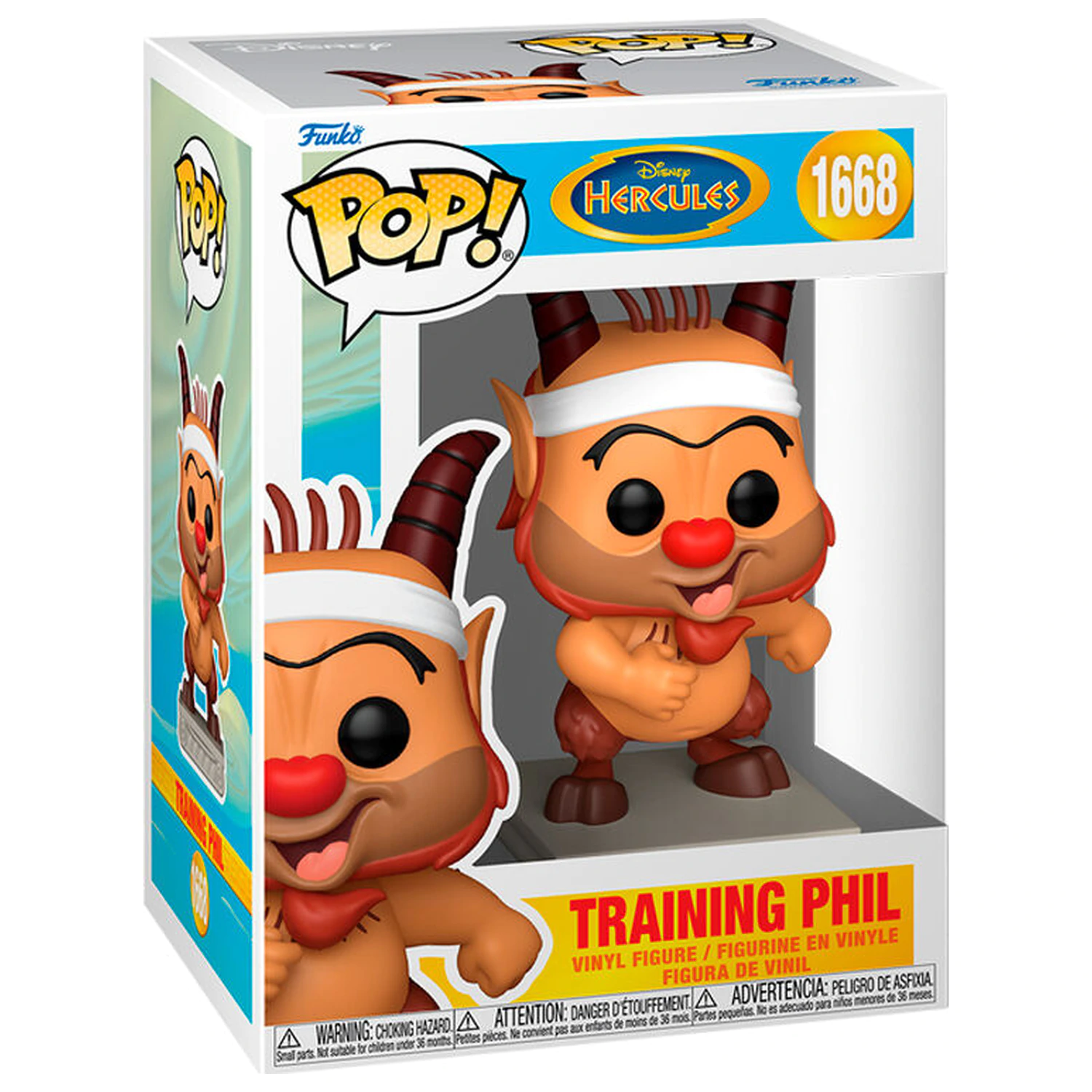 Funko POP figúrka Disney Hercules Training Phil produktová fotografia
