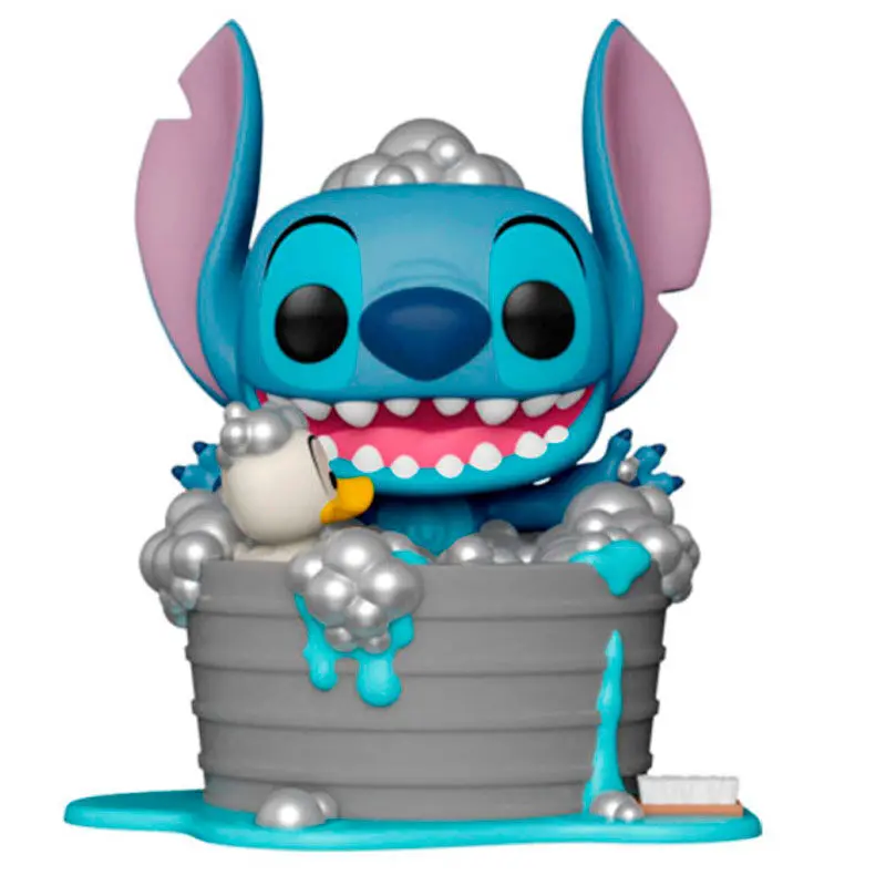 Disney POP! Luxus vinilova figúrka Stitch vo vani 9 cm termékfotó