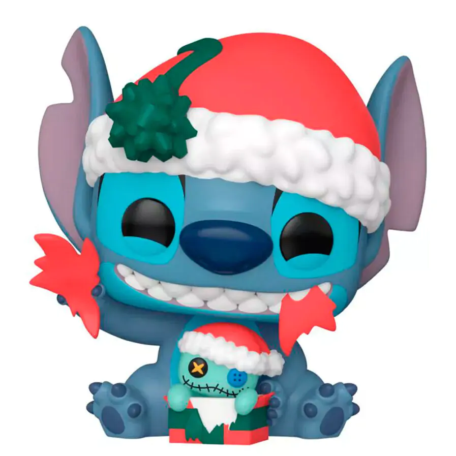 Funko POP figúrka Disney Lilo & Stitch - Stitch Unwrapping Gift produktová fotografia