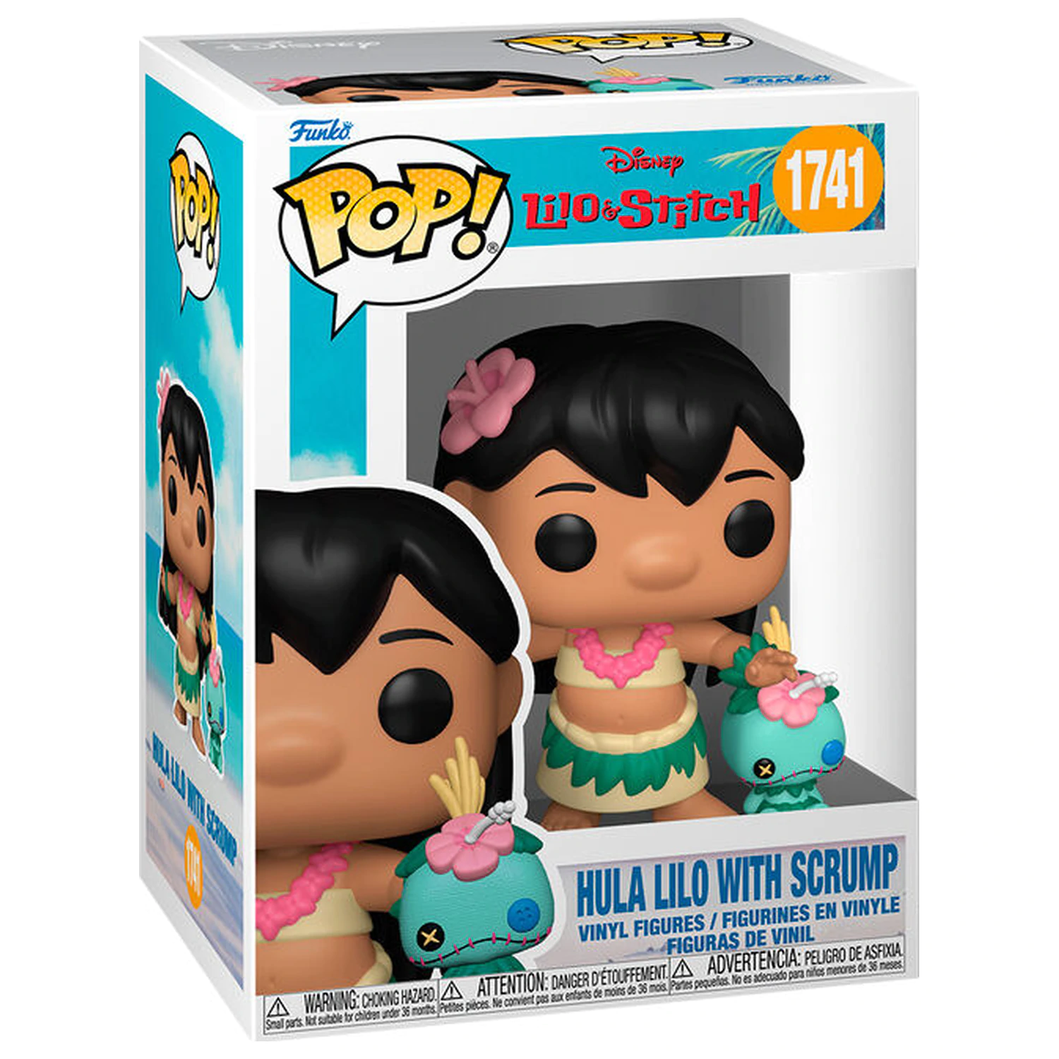 Funko POP figúrka Disney Lilo & Stitch Hula Lilo with Scrump produktová fotografia