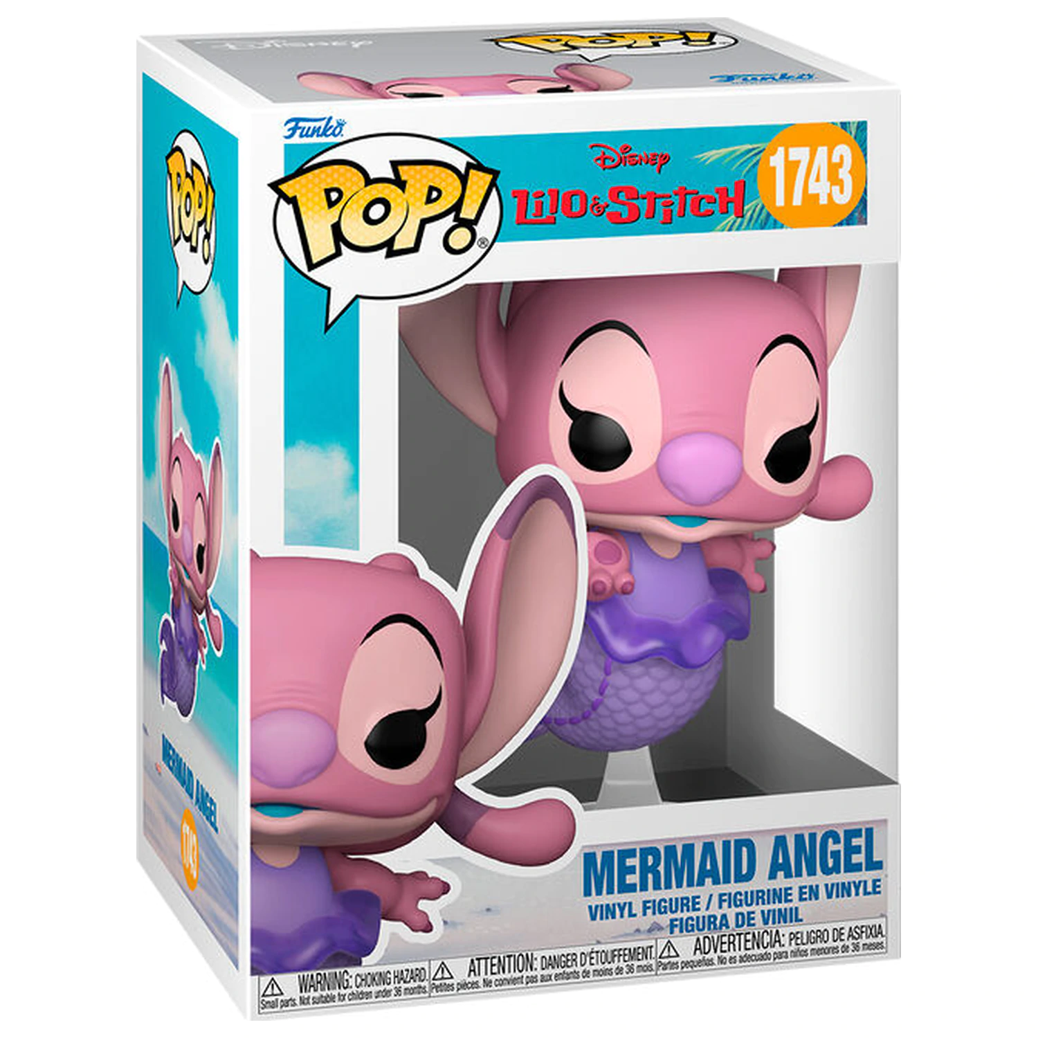 Funko POP figúrka Disney Lilo & Stitch Mermaid Angel produktová fotografia