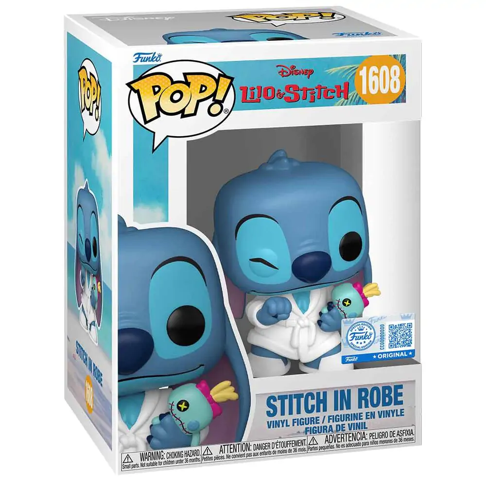 Funko POP figúrka Disney Lilo & Stitch - Stitch in Robe produktová fotografia
