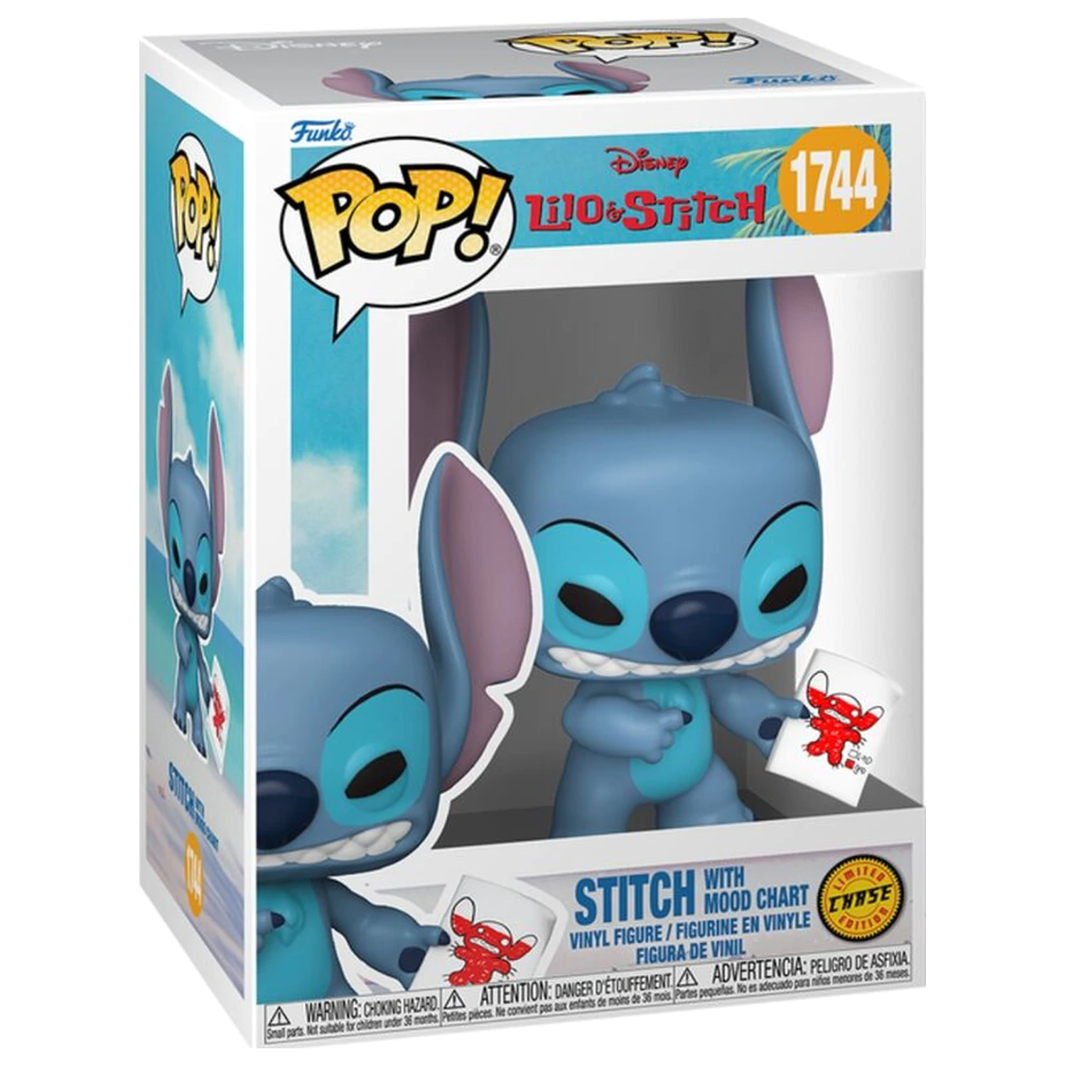 Funko POP figúrka Disney Lilo & Stitch - Stitch s tabuľkou nálad Chase produktová fotografia