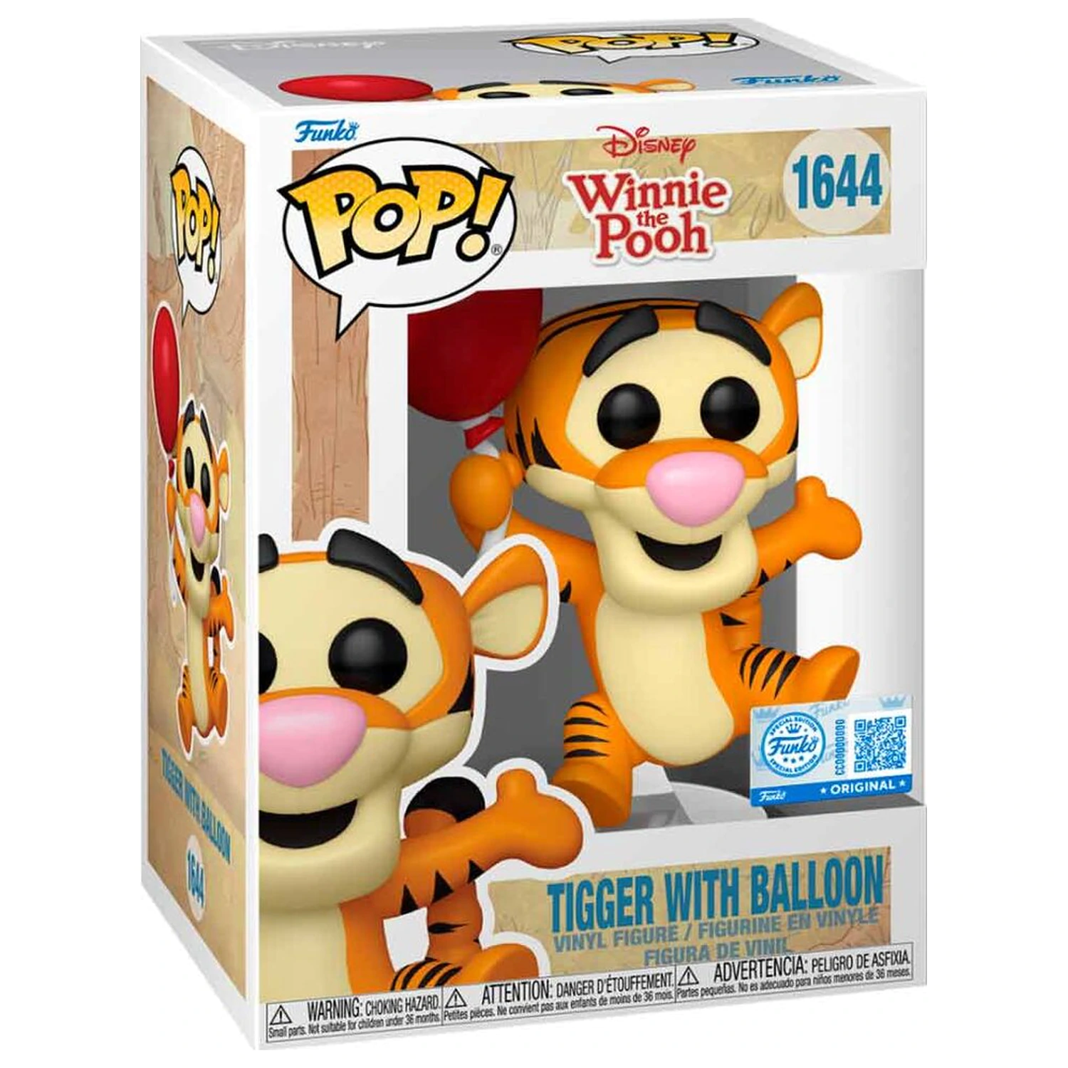Funko POP figúrka Disney Winnie the Pooh Tigger with Ballon produktová fotografia