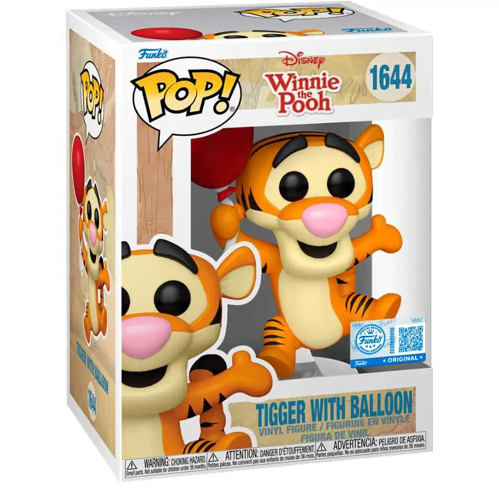 Funko POP figúrka Disney Winnie the Pooh Tigger with Ballon produktová fotografia