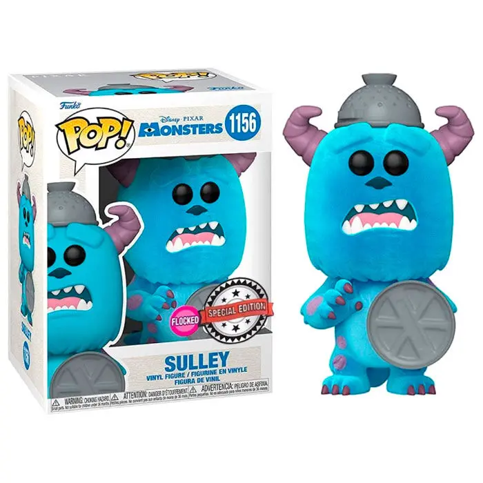 Monsters, Inc. 20th Anniversary POP! Disney Vinyl Figúrka Sulley s Lid (Flocked) 9 cm produktová fotografia