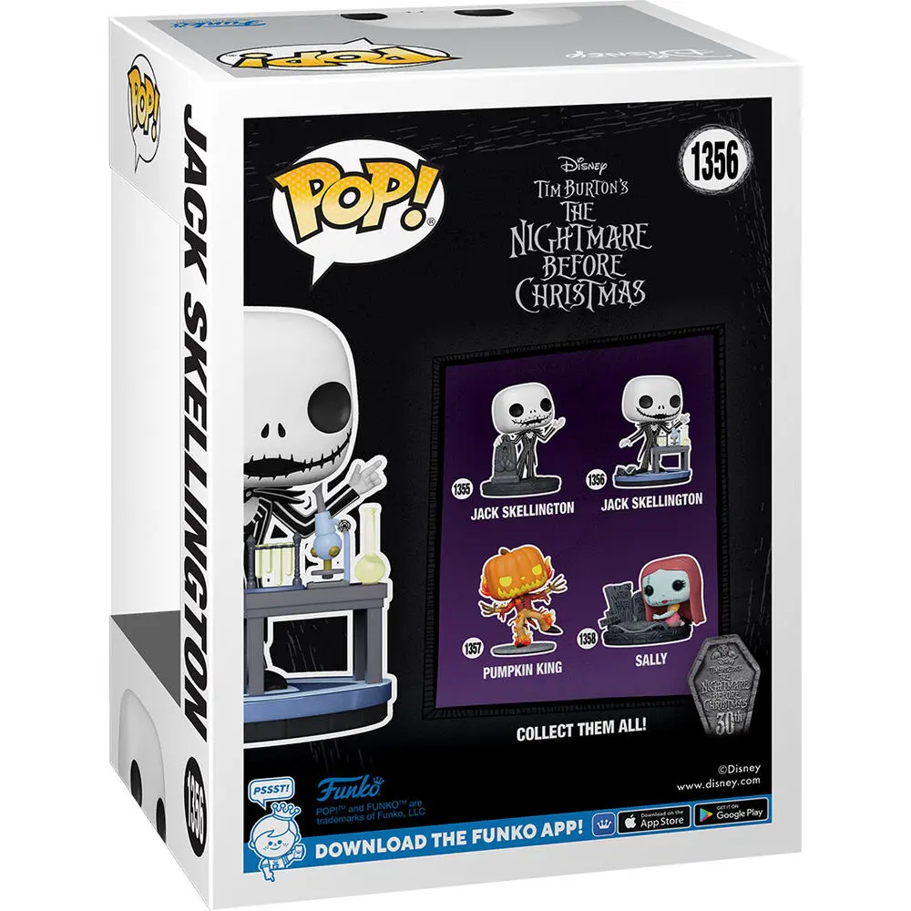 Nightmare before Christmas 30th POP! Disney Vinyl Figúrka Jack (labda) 9 cm termékfotó