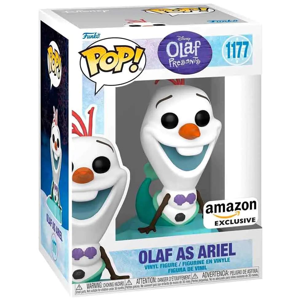 Funko POP figúrka Disney Olaf Present - Olaf as Ariel Exclusive produktová fotografia